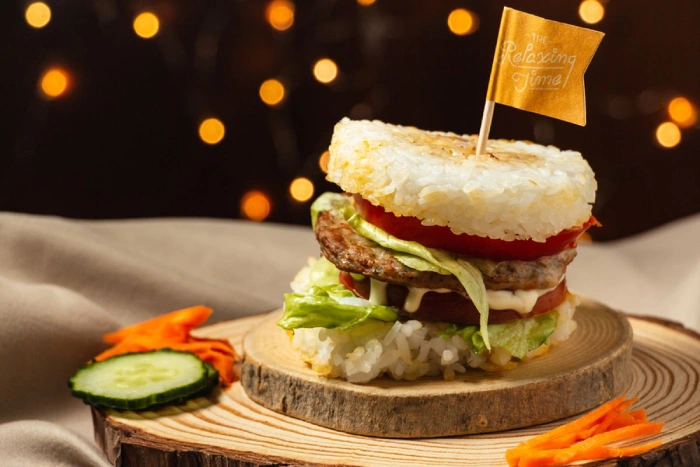 Burger Nasi Premium